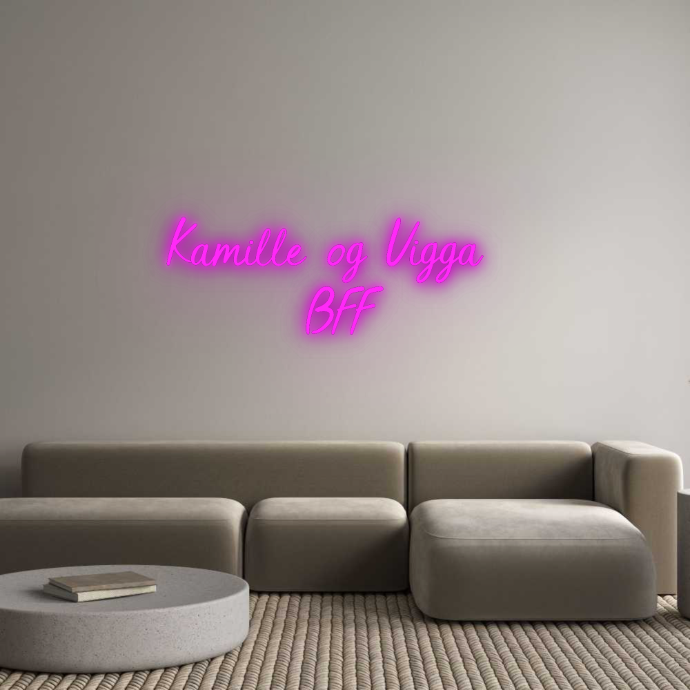 Custom Neon: Kamille och vi...