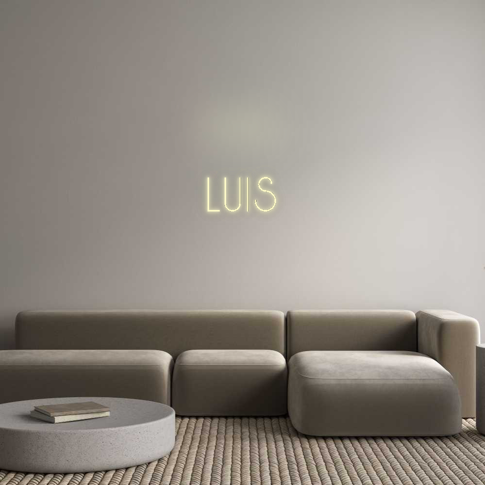 Custom Neon: Luis