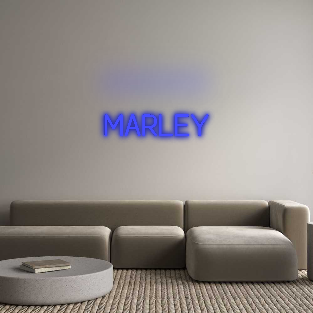 Custom Neon: MARLEY