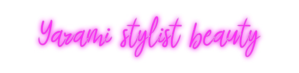 Custom Neon: Yarami styli...