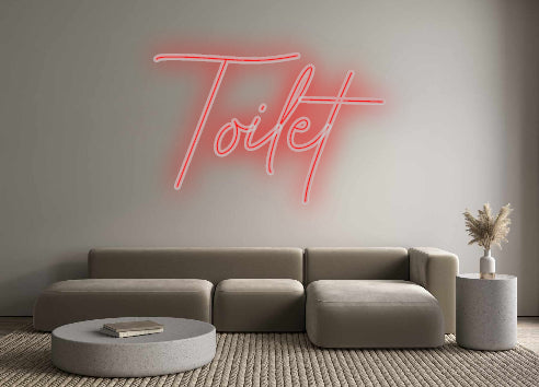 Custom Neon: Toalett