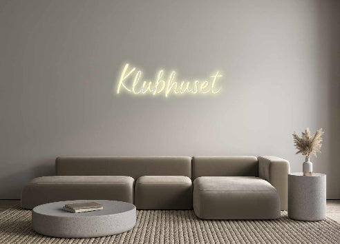 Custom Neon: Klubbhuset