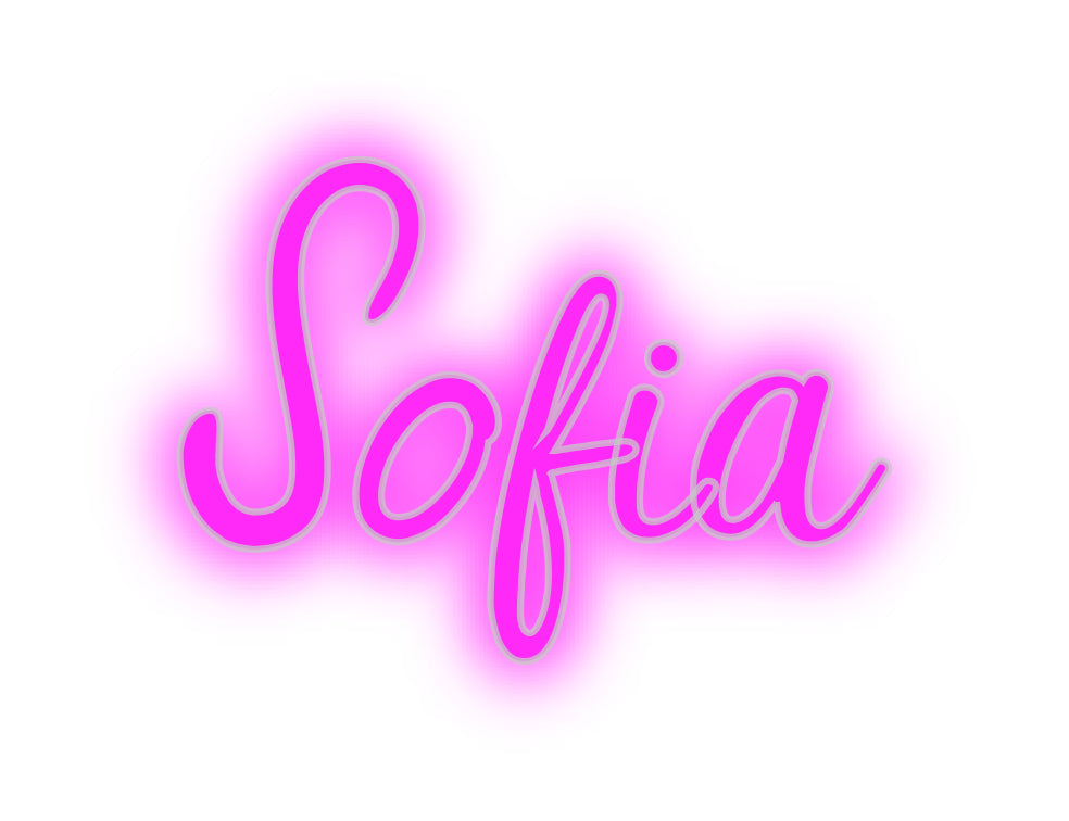 Custom Neon: Sofia