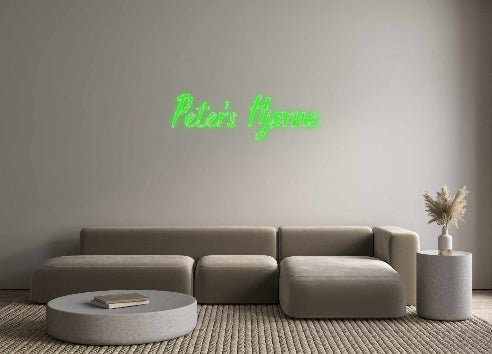 Custom Neon: Peter's Hjørne