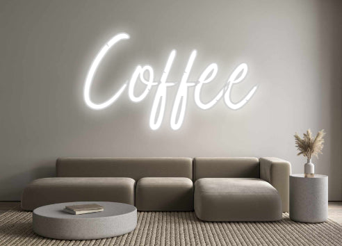 Custom Neon: Kaffe