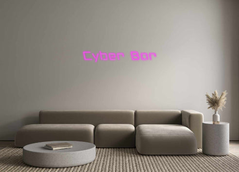 Custom Neon: Cyber ​​Bar