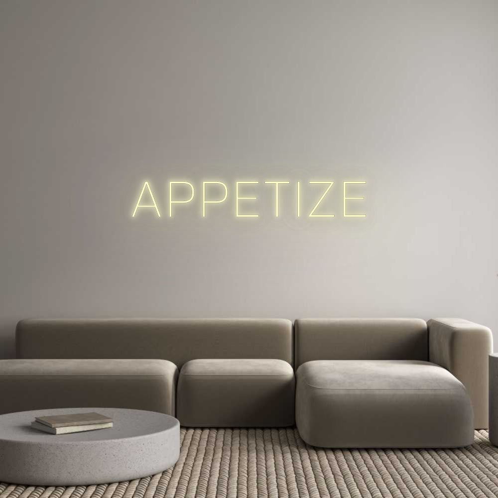 Anpassad Neon: APPETIS